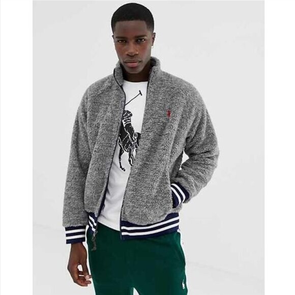Polo Ralph Lauren Sherpa Fleece Jacket - Picture 2 of 13
